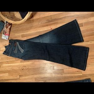 7fam dojo size 25 inseam 28